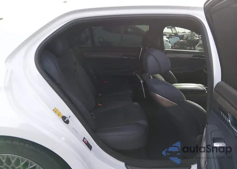 2020 Genesis G90 5.0 Ultimate Awd z USA, uszkodzony, nr VIN KMTF54PH2LU080821